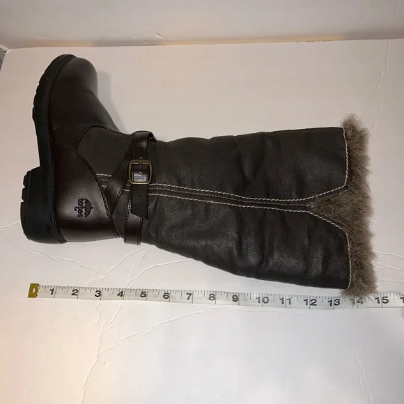 Totes Maryliza Brown Tall Winter Boots - Picture 11 of 11